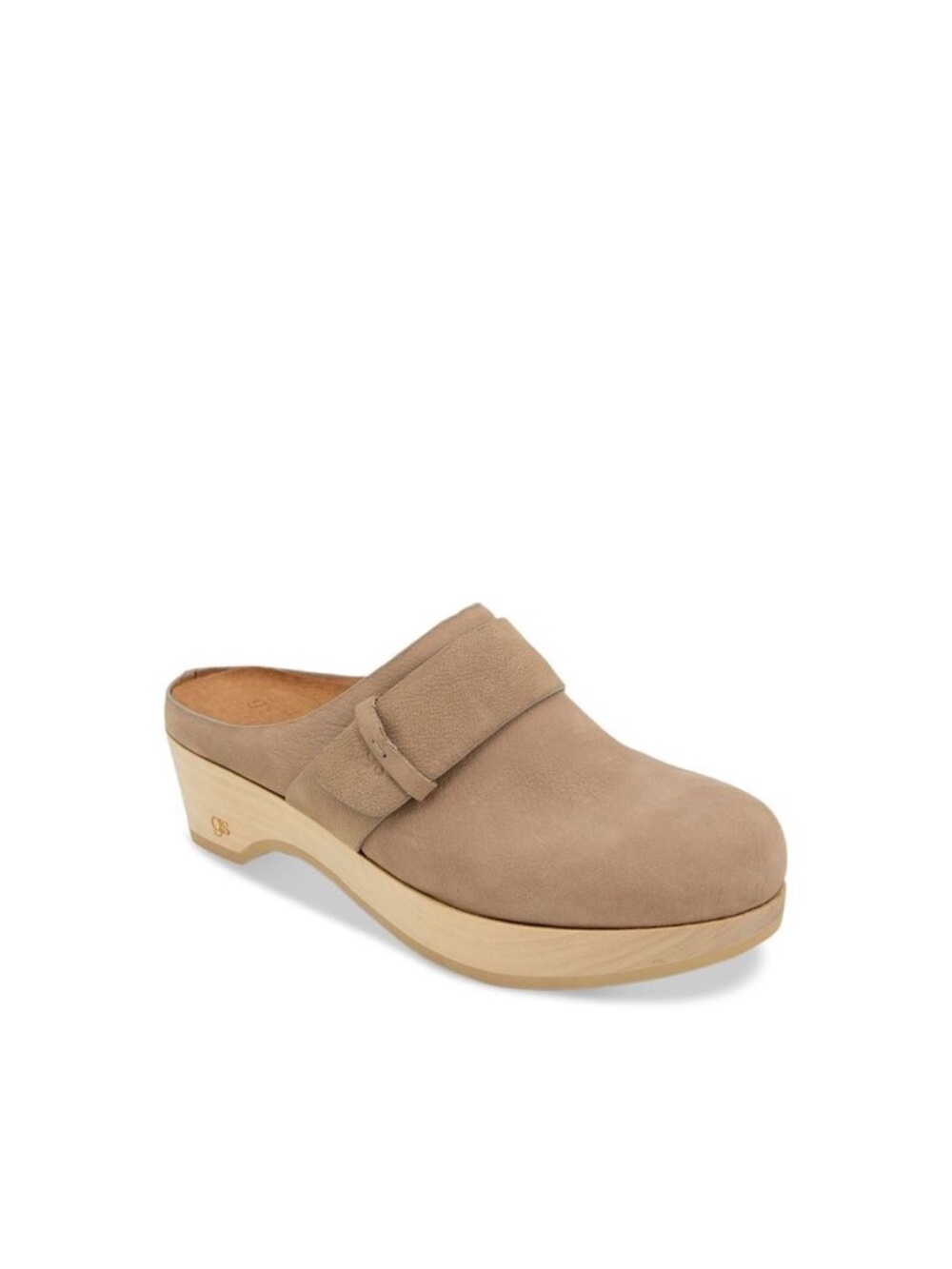 GENTLE SOULS KENNETH COLE  Beige mushroom Platform Henley Wedge Clogs Shoes